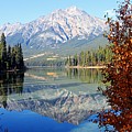 Pyramid Mountain Reflection 3